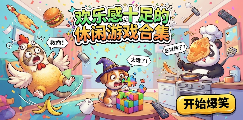 欢乐感十足的休闲游戏合集