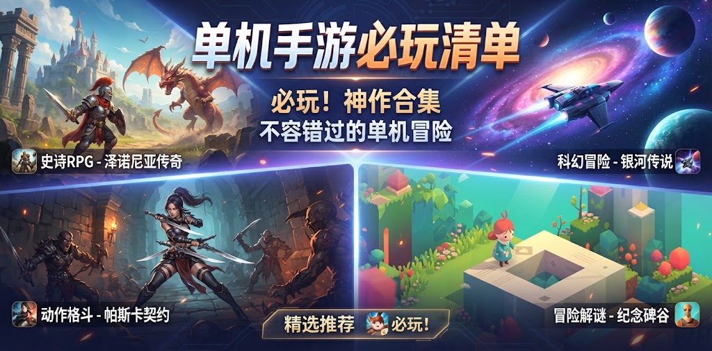 单机手游必玩清单