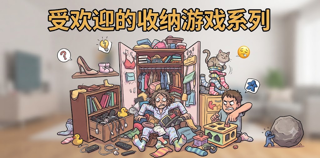 受欢迎的收纳游戏系列