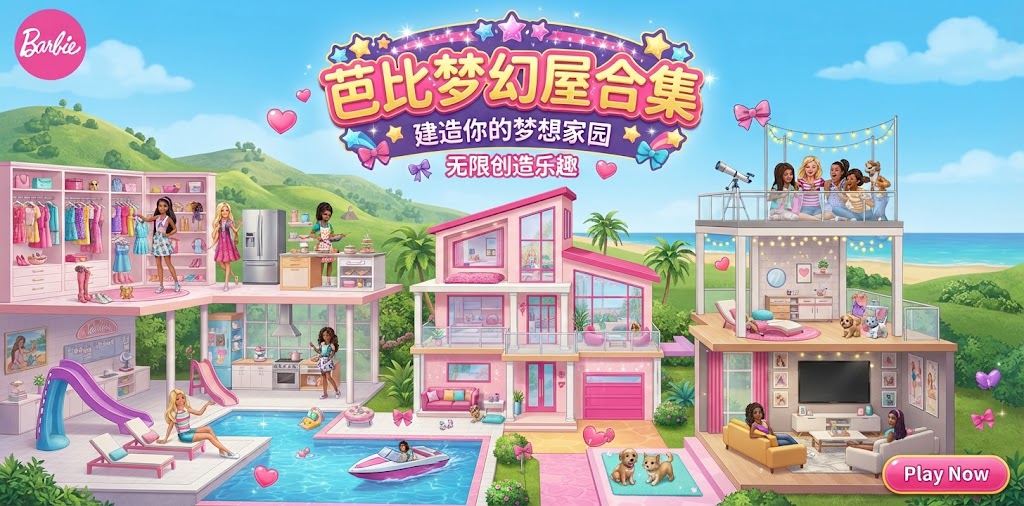 芭比梦幻屋合集