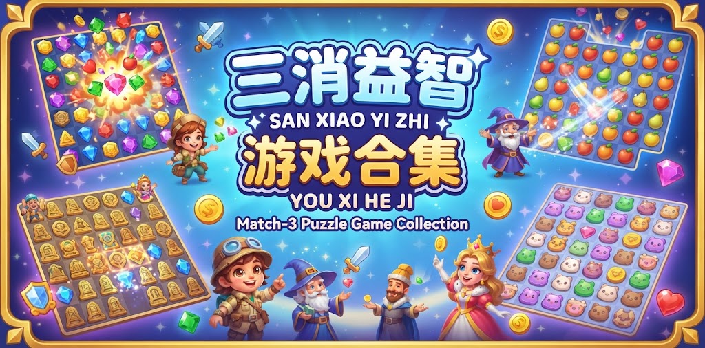三消益智游戏合集