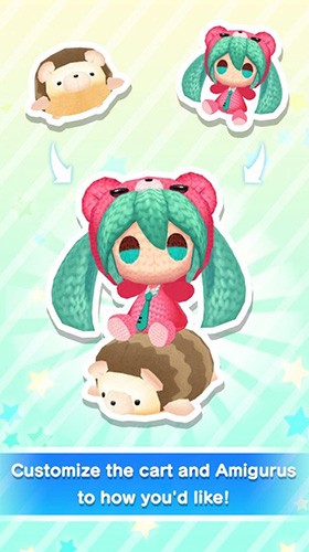 初音未来编织玩偶TRAIN2