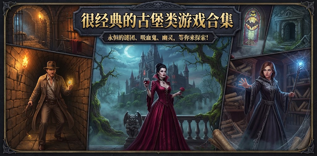 很经典的古堡类游戏合集