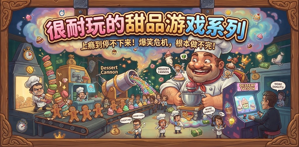 很耐玩的甜品游戏系列