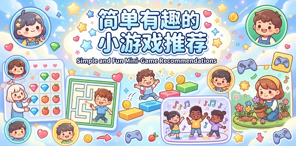 简单有趣的小游戏推荐