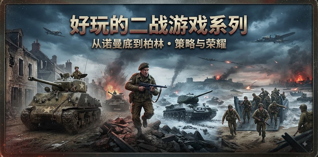好玩的二战游戏系列