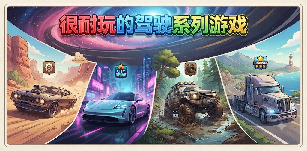 很耐玩的驾驶系列游戏