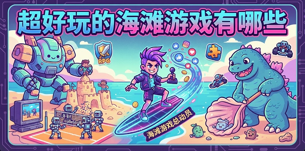 超好玩的海滩游戏有哪些