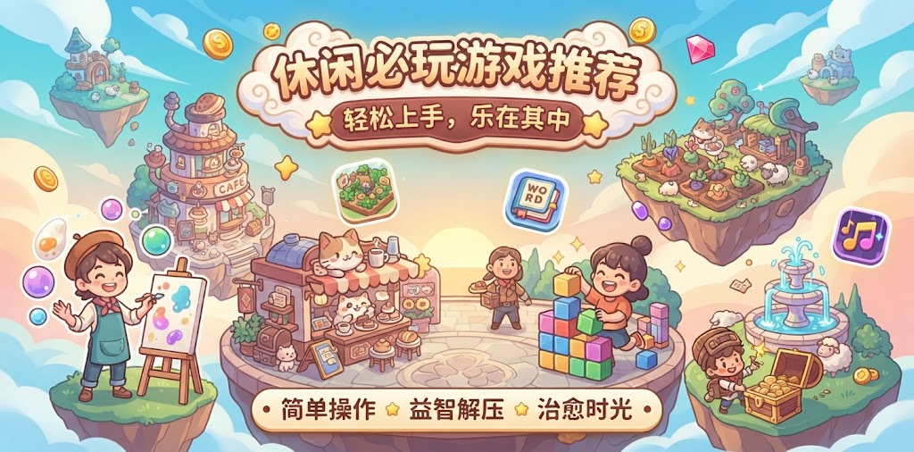 休闲必玩游戏推荐