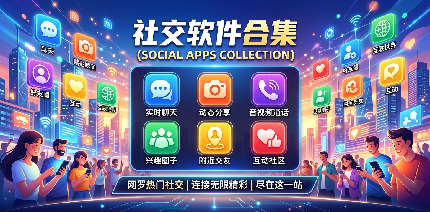 目前最火的社交软件