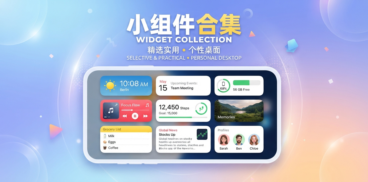 小组件app推荐