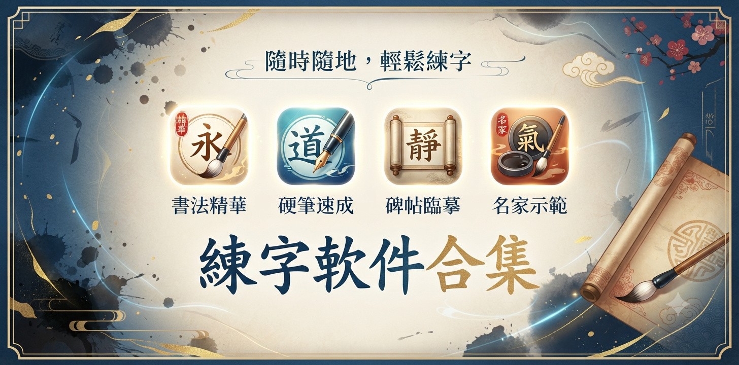 手机上练字的软件哪个好