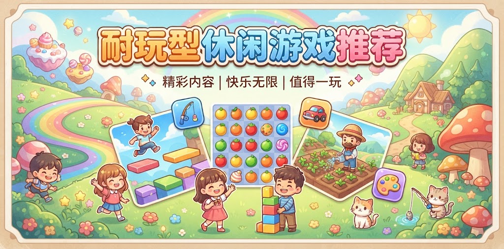 耐玩型休闲游戏推荐