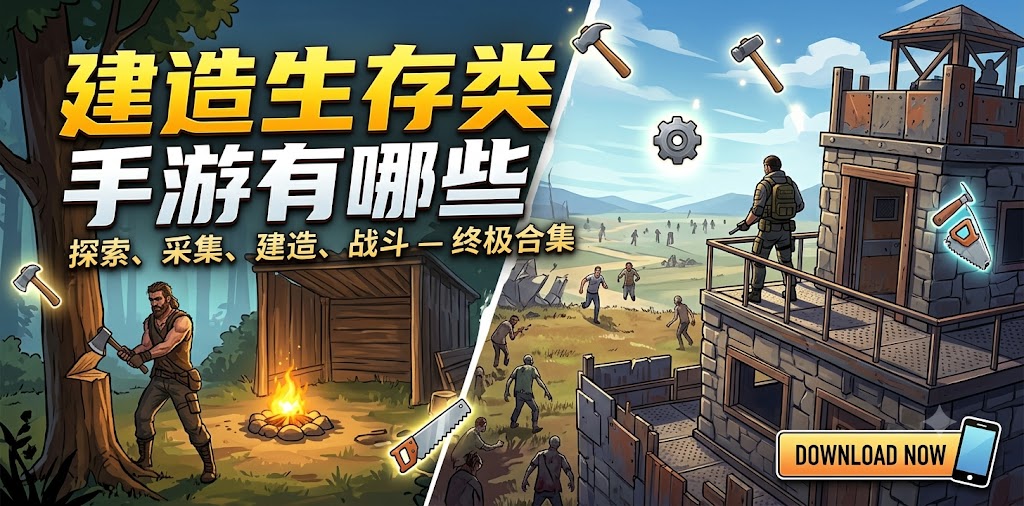 建造生存类手游有哪些