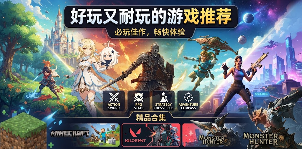 好玩又耐玩的游戏推荐