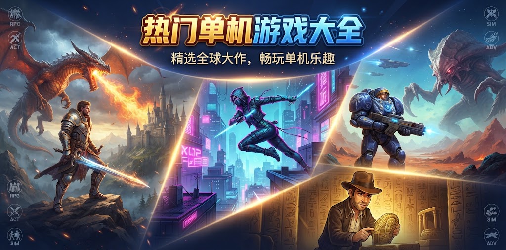 热门单机游戏大全