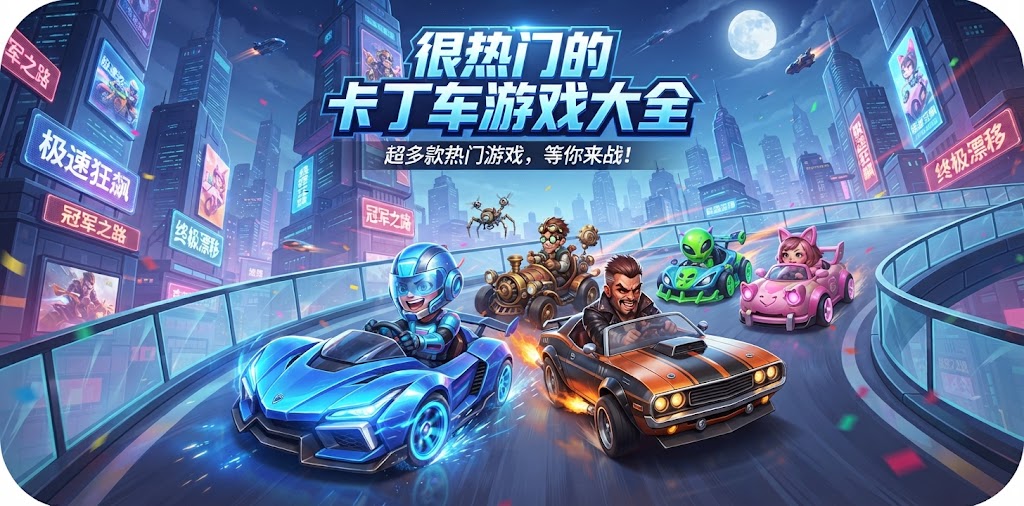 很热门的卡丁车游戏大全