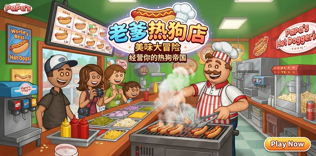 老爹热狗店