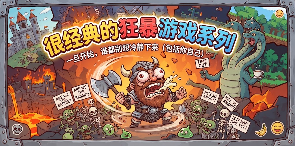 很经典的狂暴游戏系列