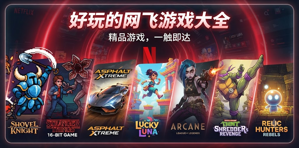 好玩的网飞游戏大全