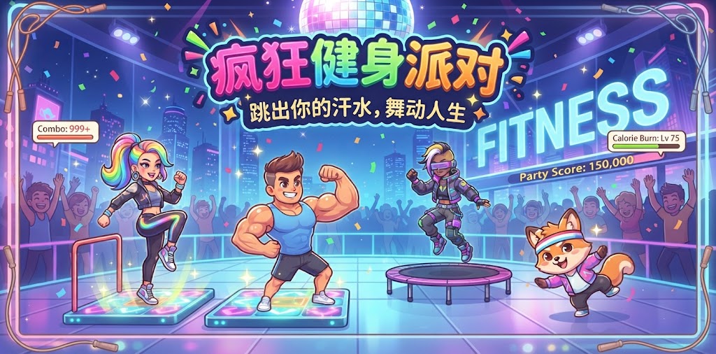 关于健身的小游戏