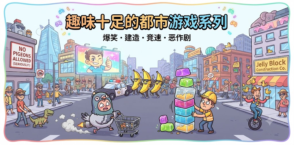趣味十足的都市游戏系列