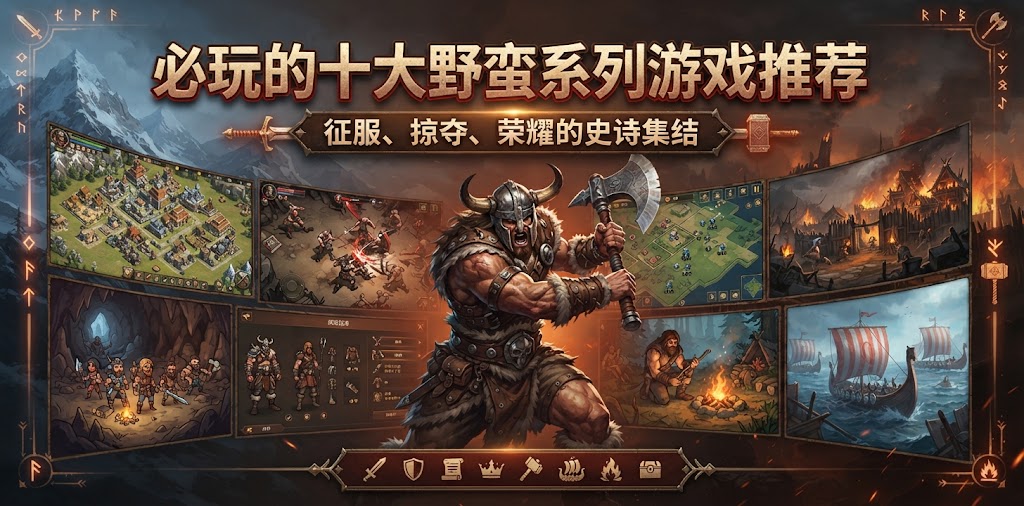 必玩的十大野蛮系列游戏推荐