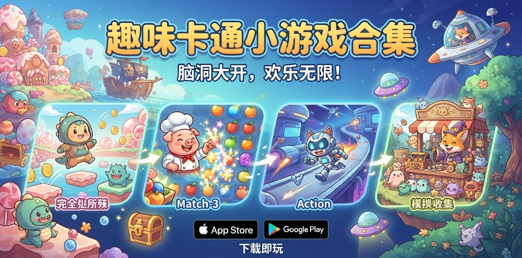 趣味卡通小游戏合集