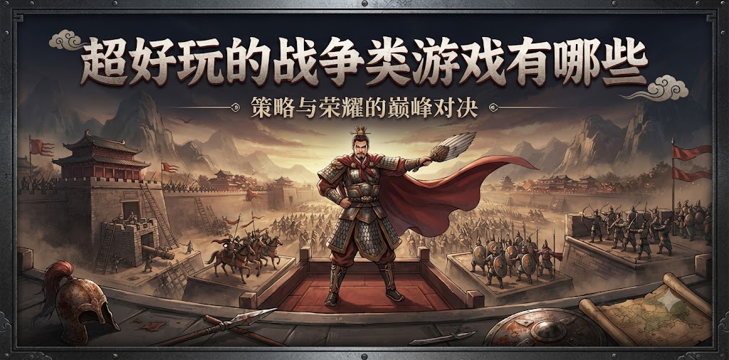 超好玩的战争类游戏有哪些