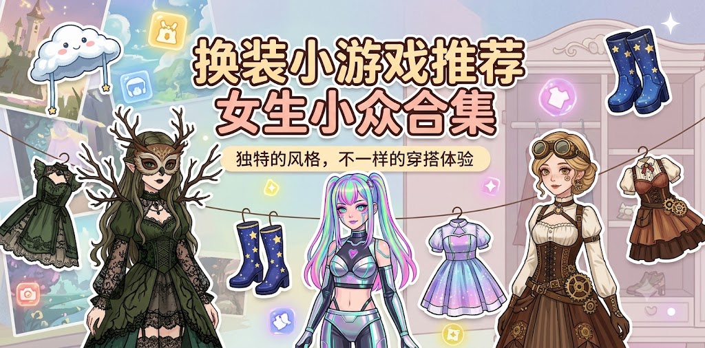 换装小游戏推荐女生小众合集