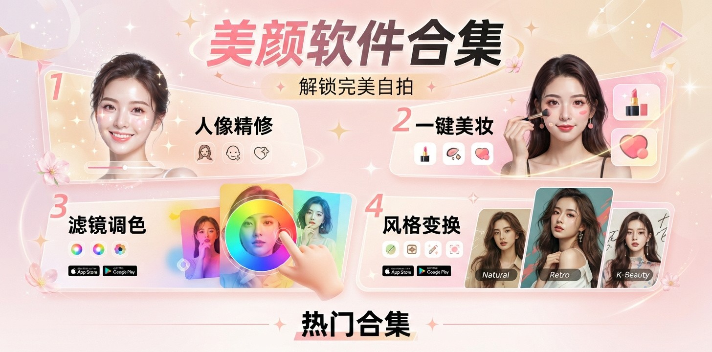 哪款美颜app软件好用