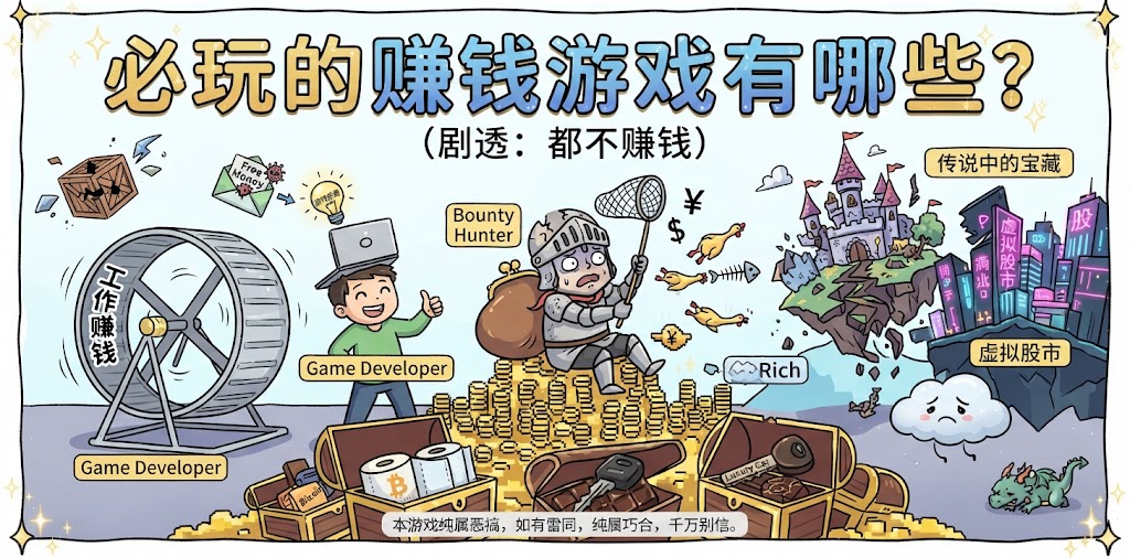 必玩的赚钱游戏有哪些
