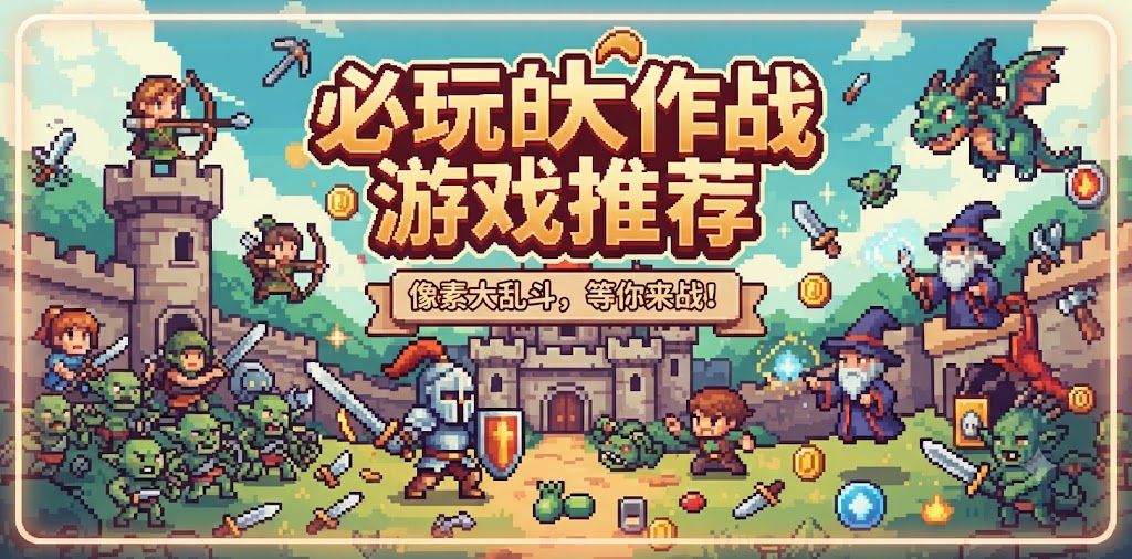 必玩的大作战游戏推荐