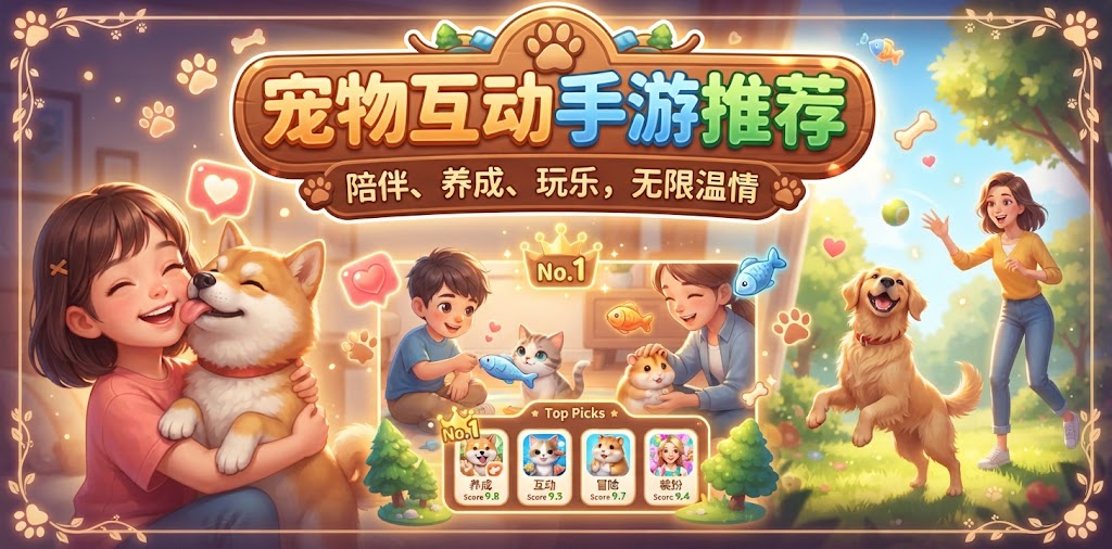 宠物互动手游推荐