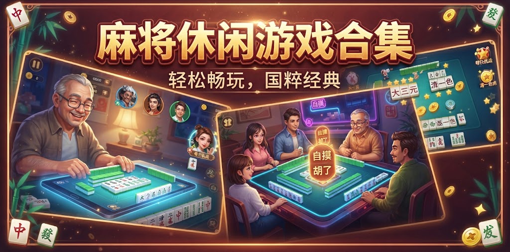 麻将休闲游戏合集