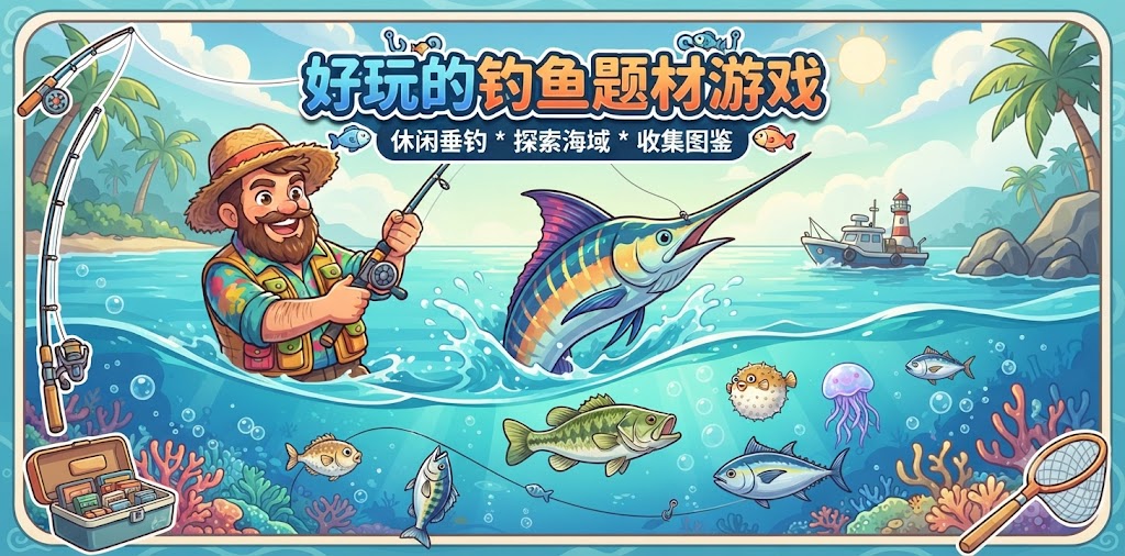 好玩的钓鱼题材游戏
