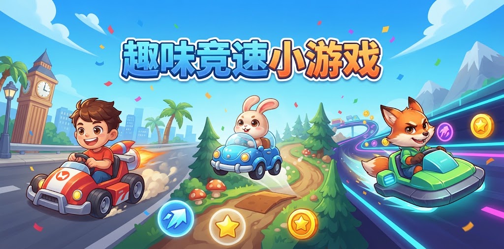 趣味竞速小游戏