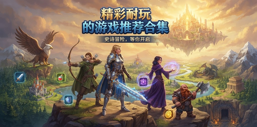 精彩耐玩的游戏推荐合集