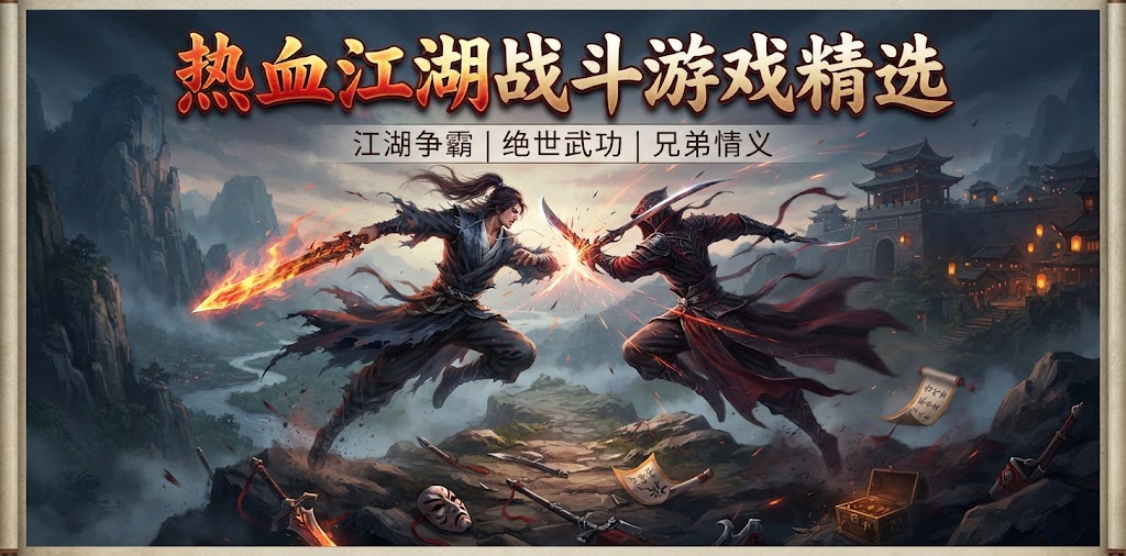 热血江湖战斗游戏精选