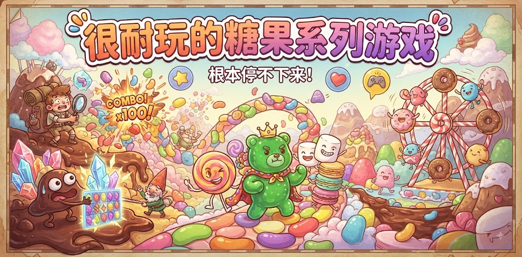 很耐玩的糖果系列游戏