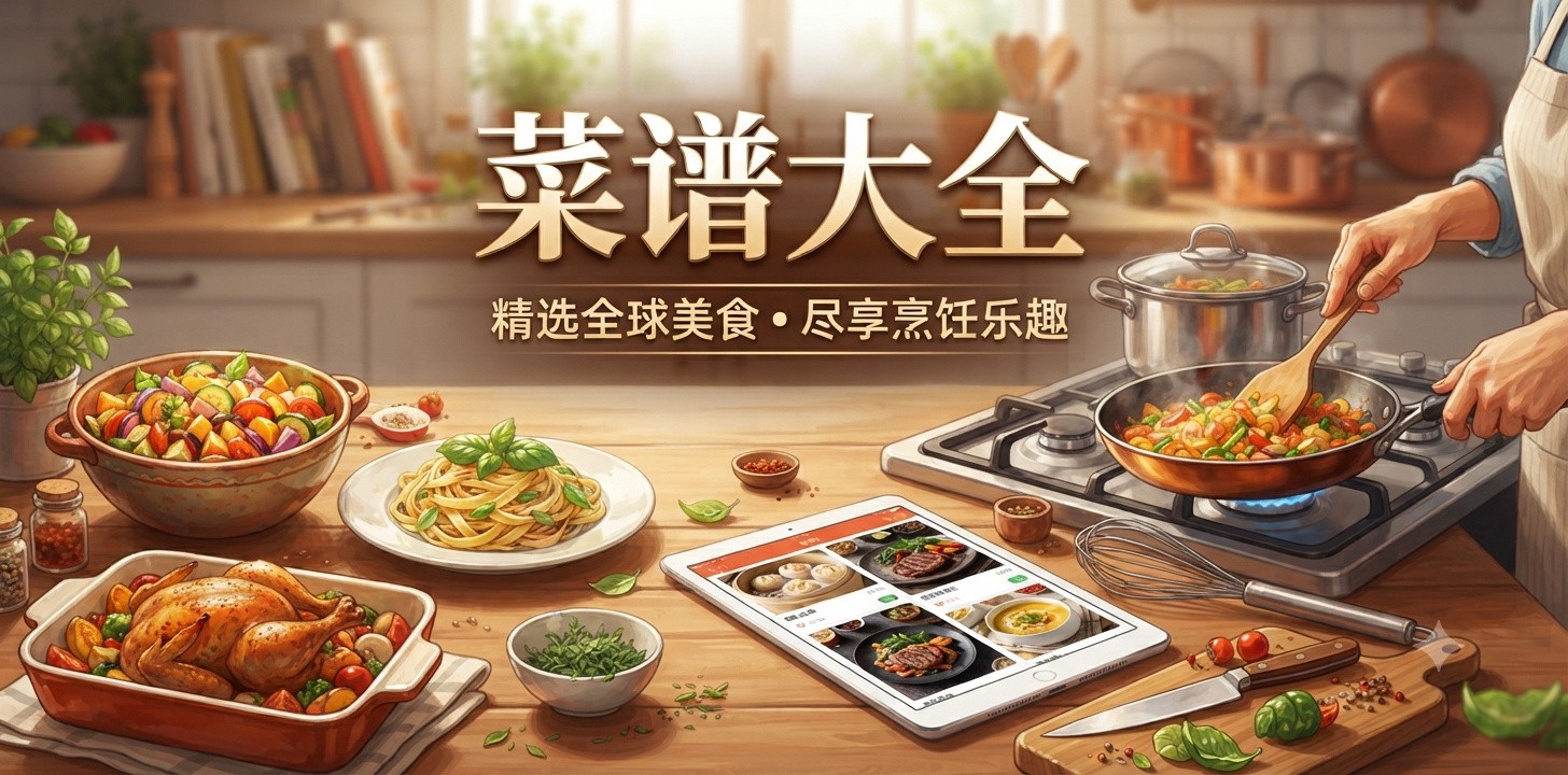 最受欢迎的菜谱app