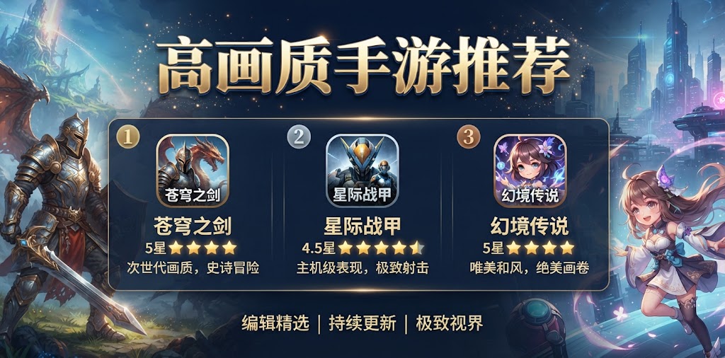 高画质手游推荐