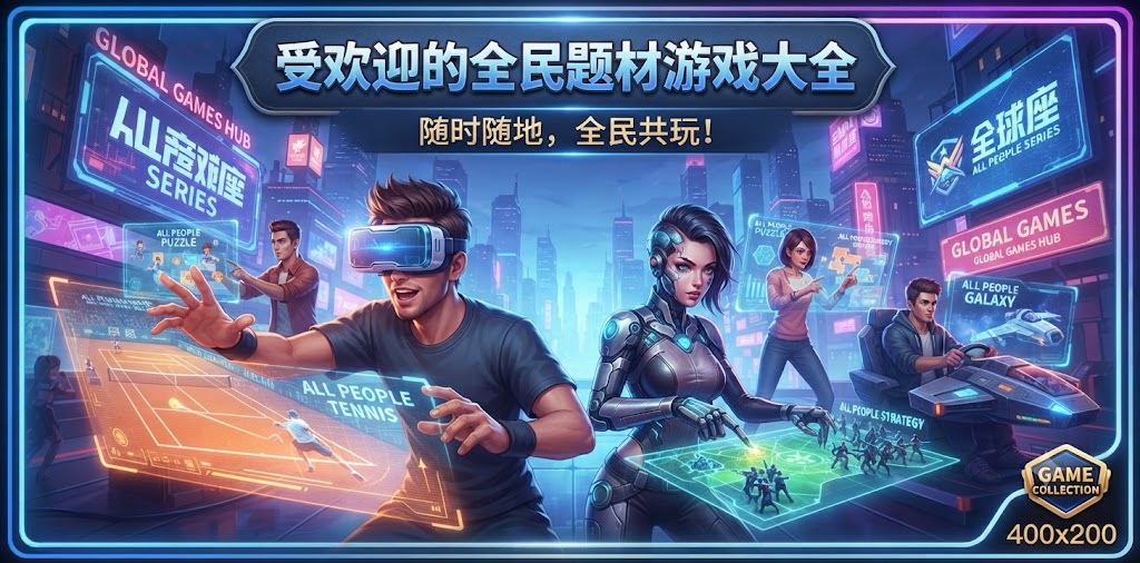 受欢迎的全民题材游戏大全