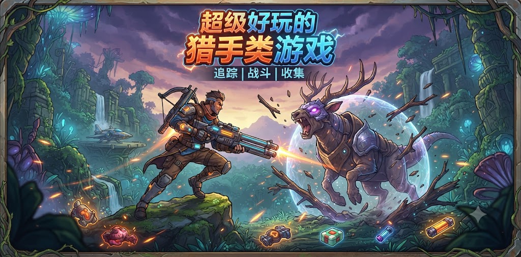 超级好玩的猎手类游戏