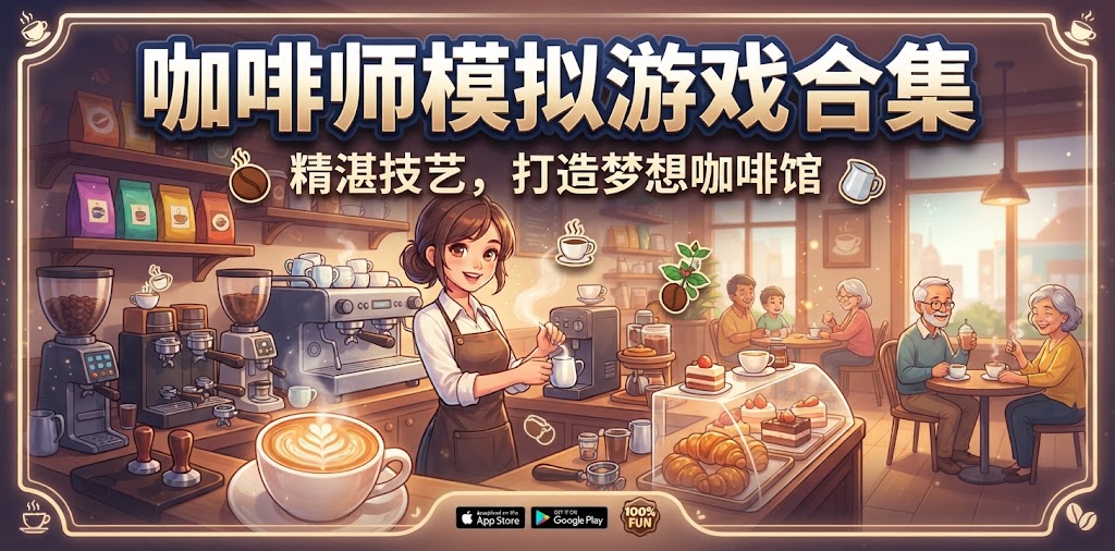 咖啡师模拟游戏合集