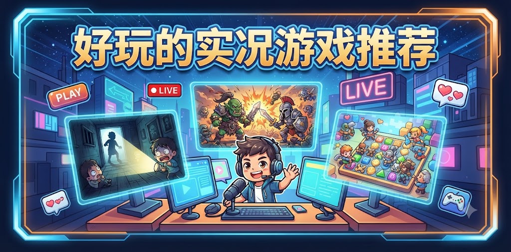 好玩的实况游戏推荐