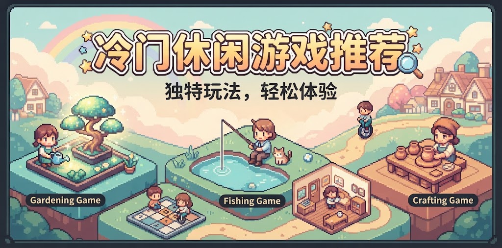 冷门休闲游戏推荐