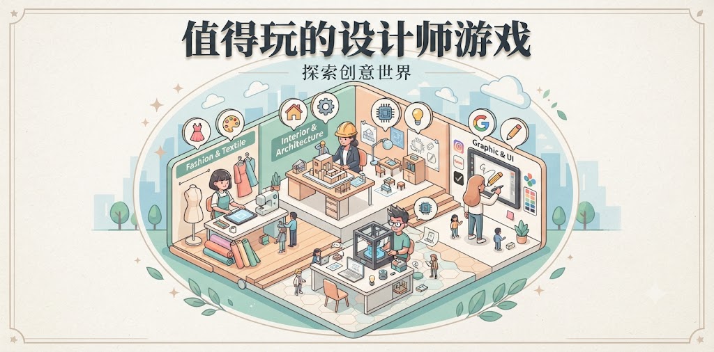 值得玩的设计师游戏