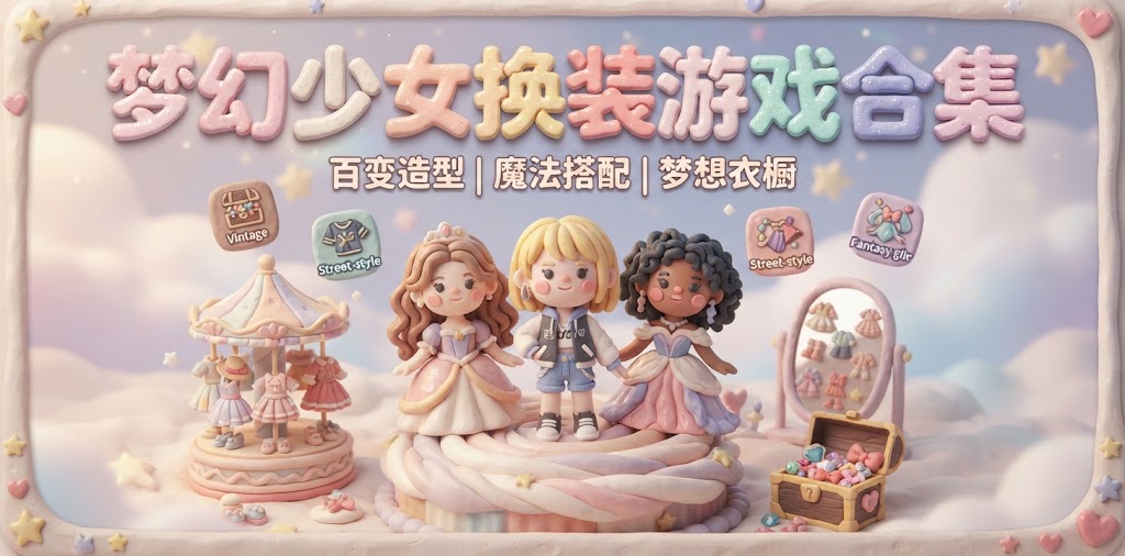 梦幻少女换装游戏合集