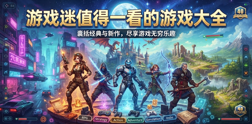 游戏迷值得一看的游戏大全